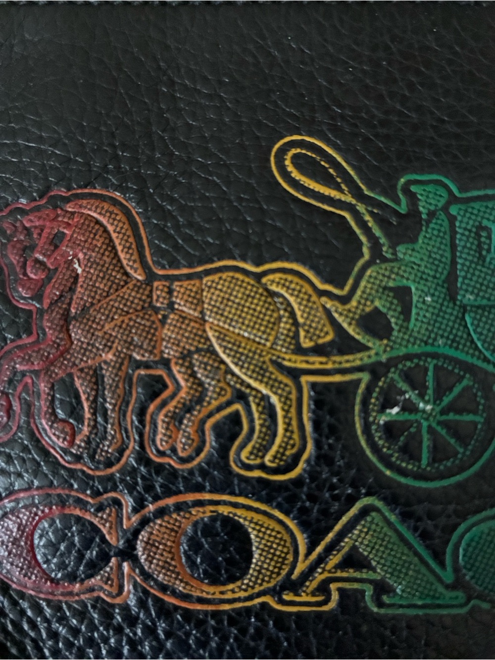Coach Nolita 19 (CALLOUTS) With Rainbow Horse and Carriage Bag *LOOK AT PHOTOS* - Picture 3 of 16